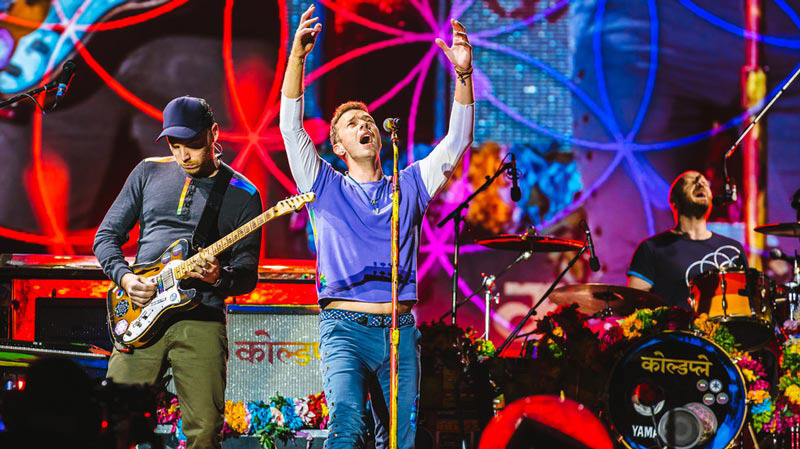 Coldplay Lumen Field 2017