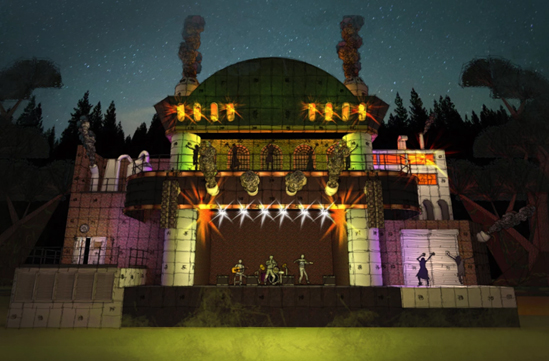 The Forge, Boomtown, Set Design