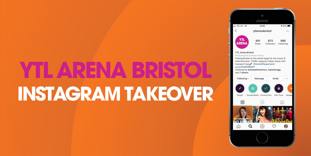 YTL Arena Bristol Instagram Takeover