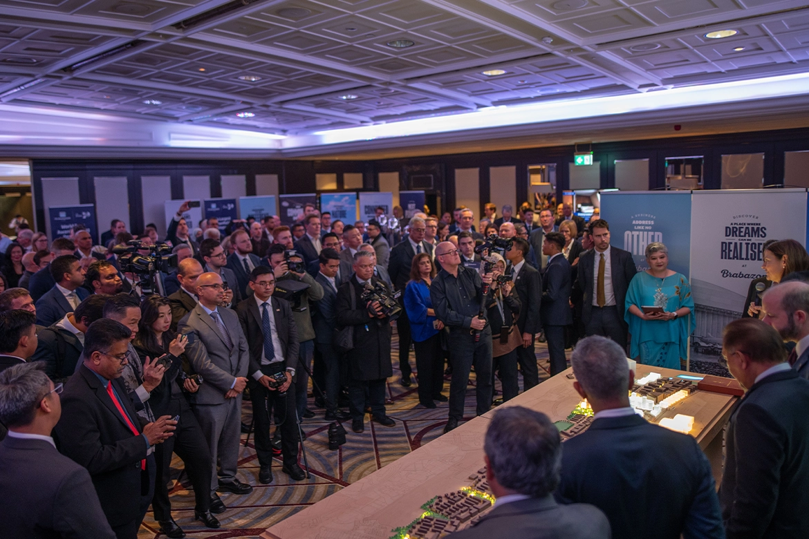 Guests at an event