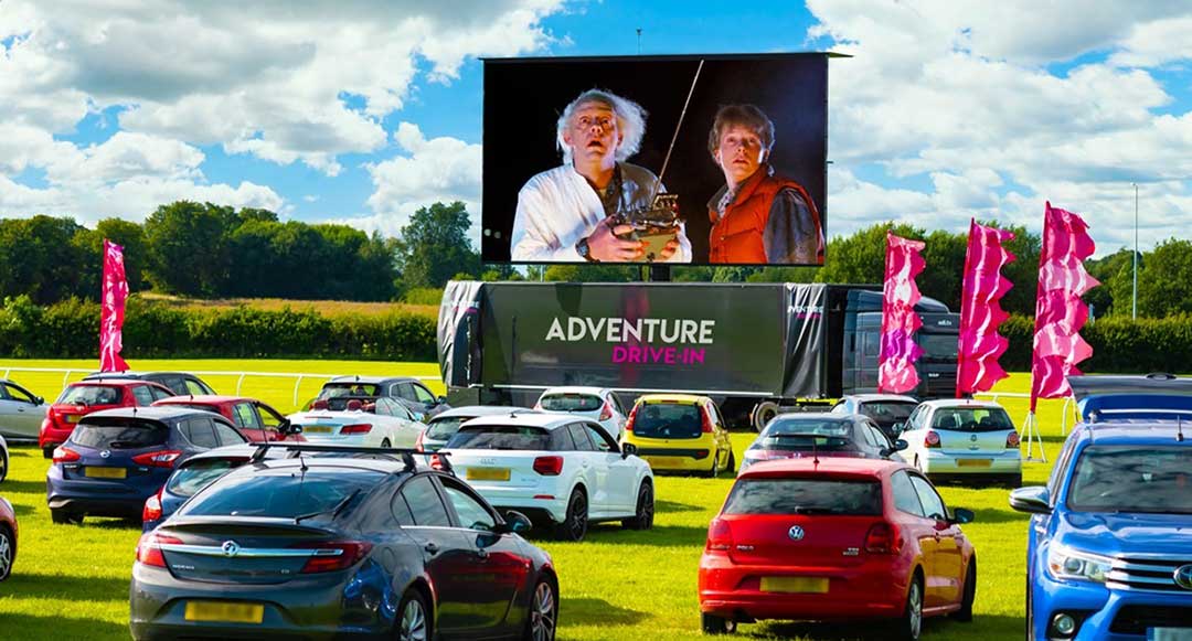 Adventure Drive-In showing Back To The Future